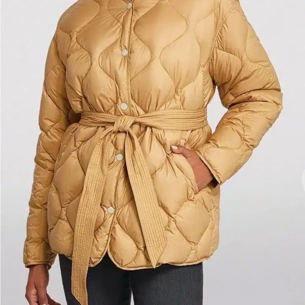 Rag & Bone Rudy Belted Shell Down Quilted Jacket - Picture 2 of 5